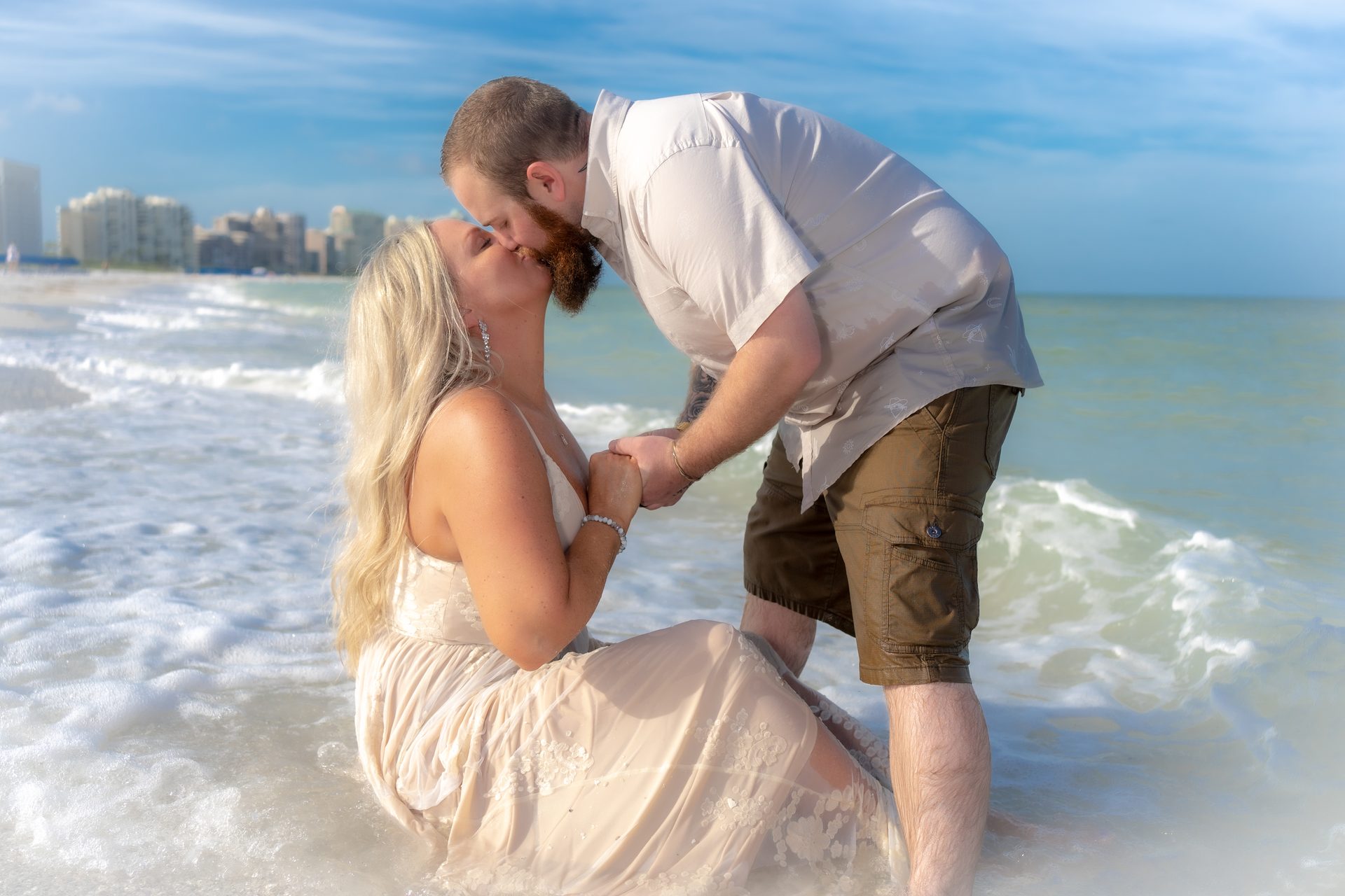 Couples portrait session Gulf Coast Florida
